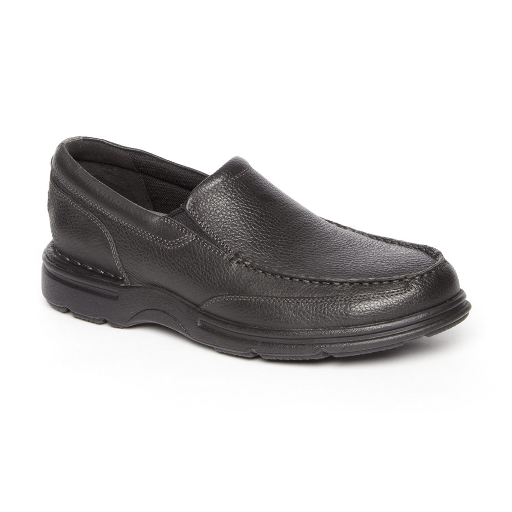 Slip-Ons Rockport Hombre Mexico - Prowalker Eureka Plus Negros - ADTOV4683